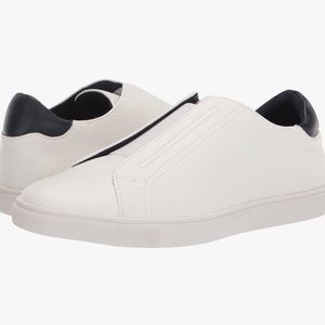 🖤🖤Unlisted by Kenneth Cole Men's Stand Elastic Slip on Sneaker White Size 8